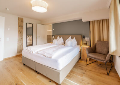 Design Doppelzimmer Weitblicker im neuen Hotel Haus Jausern Saalbach