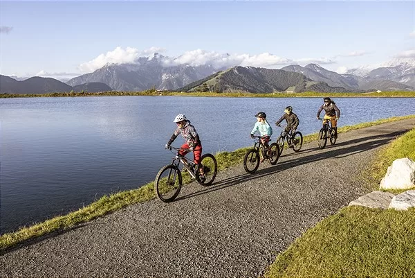 Radfahren in Saalbach, Haus Jausern Bikeurlaub, Bikepark Saalbach