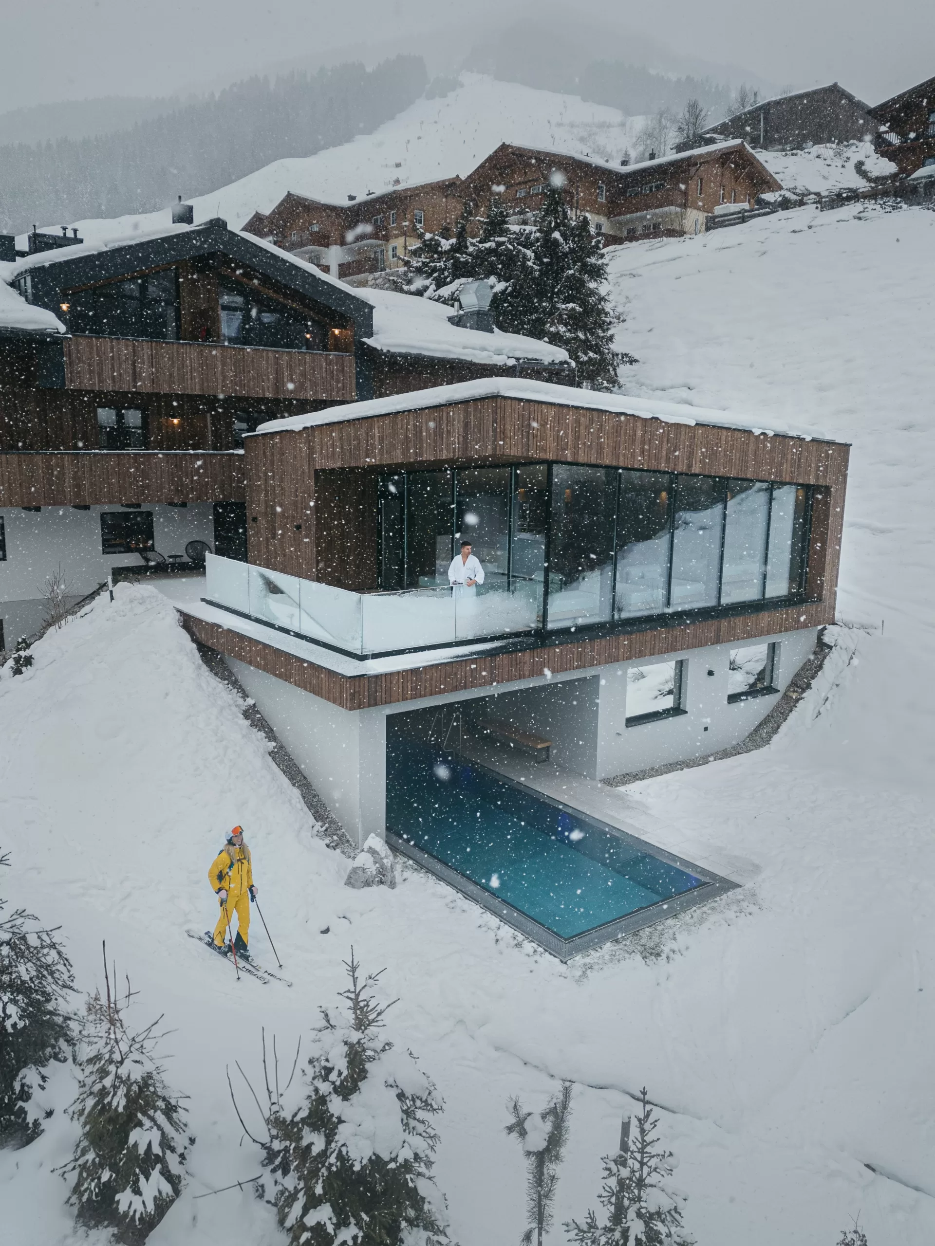 Ski in Ski out Saalbach, Hotel haus Jausern in Saalbach