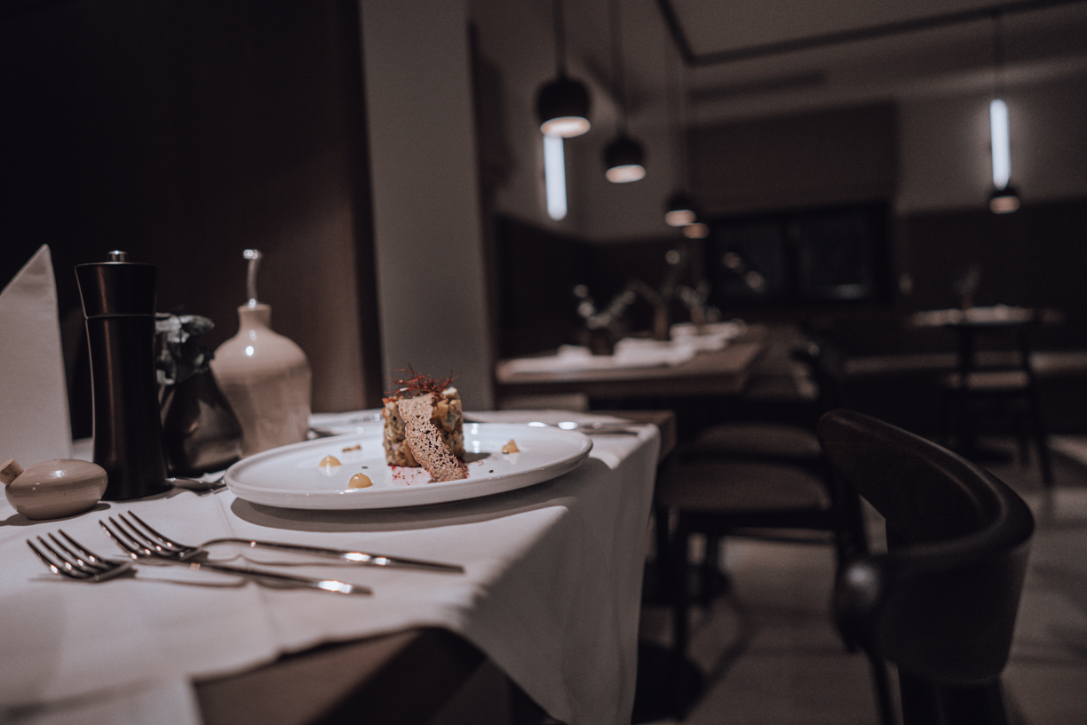 Genießt ein viergängiges Abendmenü, Dinner im Haus Jausern, Menü, Restaurant, fein speisen und den Tag ausklingen lassen