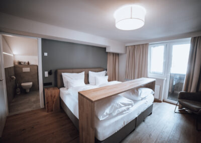 Zimmer Weitblicker, freie Sicht in die Natur, Design, Winter, Dreibettzimmer