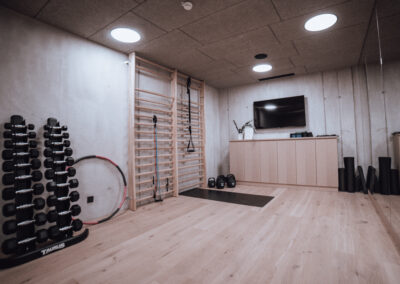 Bewegungsraum, Fitness im Urlaub, Fitnessraum, Auspowern im Urlaub, sich bewegen, one mantra yoga