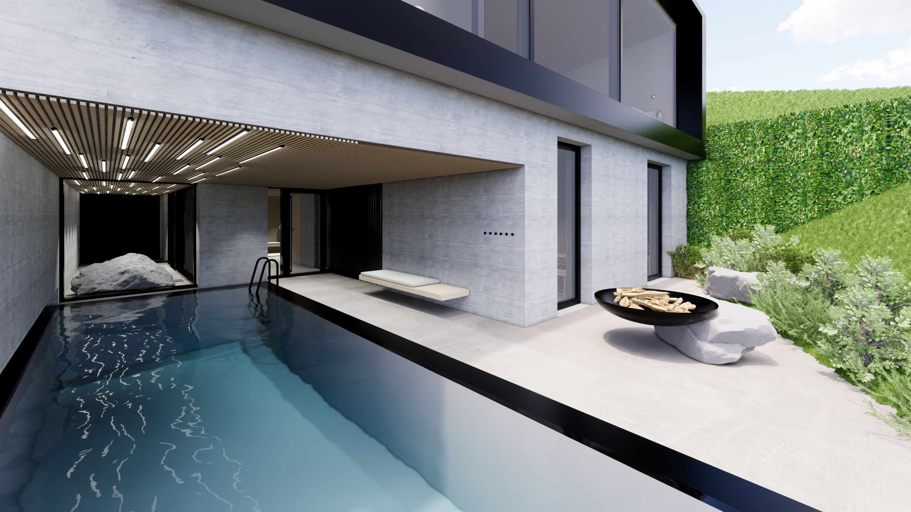 Pool_hausJausern Architektur und Design im Haus Jausern
