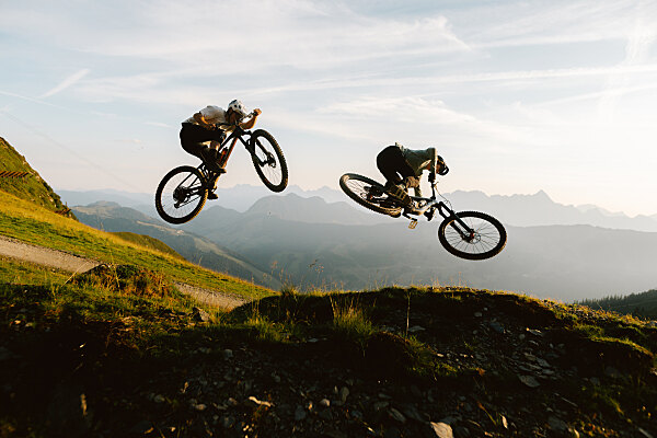 Bikesommer 2026 Saalbach, Mountainbiken mit der Familie in Saalbach. Deine Unterkunft Haus Jausern in Saalbach