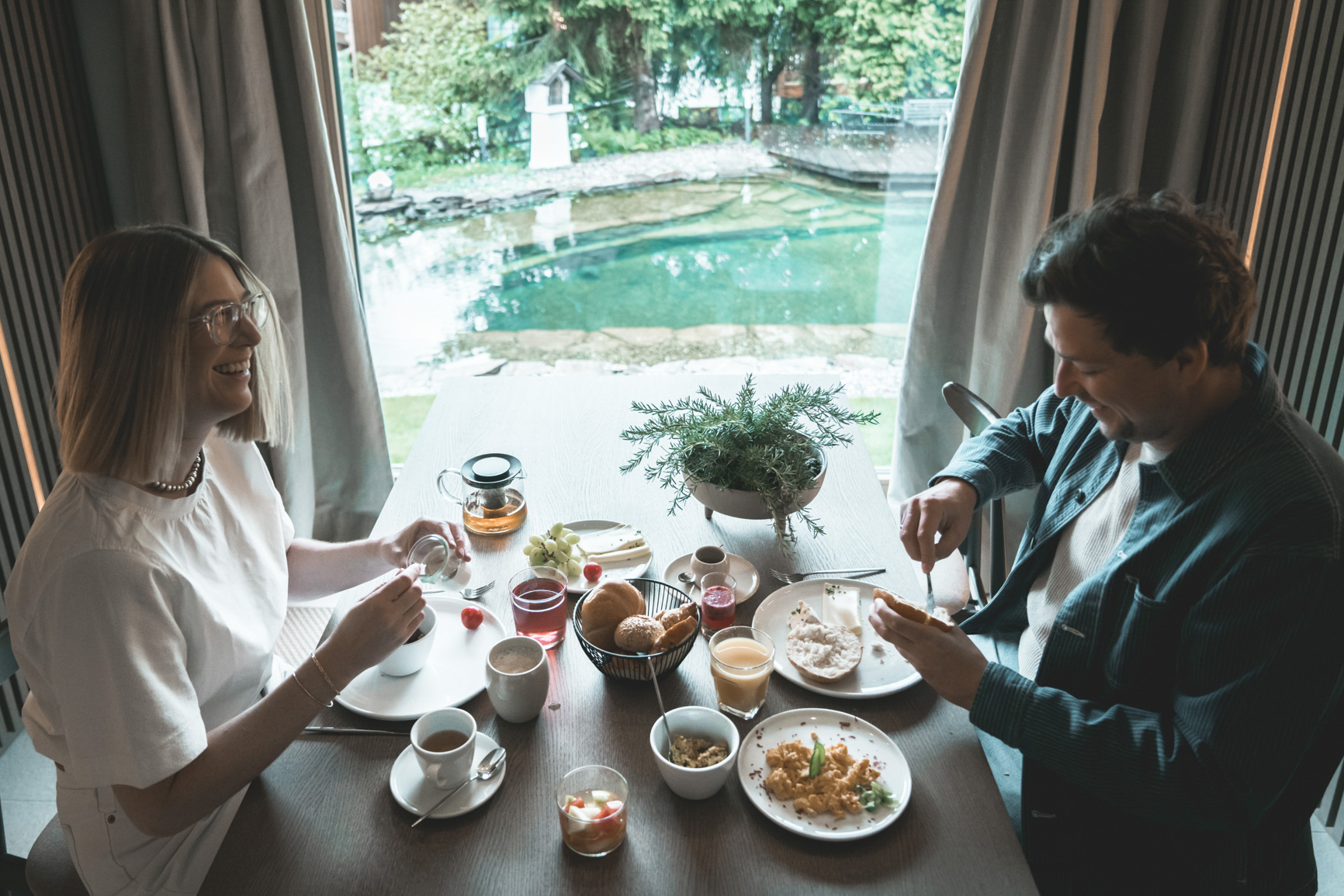Genieße den Start in den Tag mit einem abwechslungsreichen Frühstück vom Buffet, frisch und nachhaltig, Hotel Haus Jausern