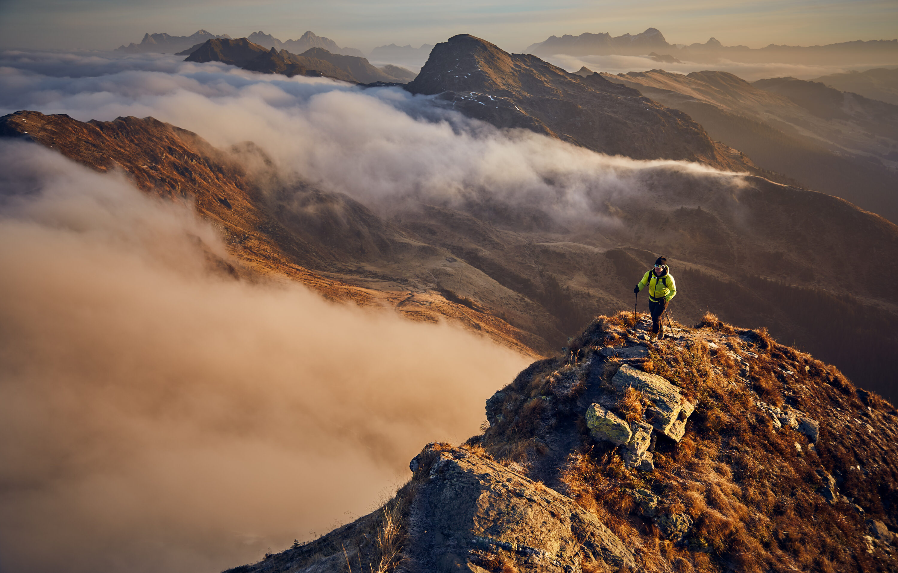 Bergsteigen im Haus Jausern, geführte Wanderungen