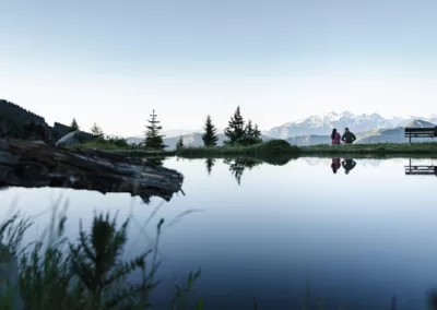 Wandern in den Bergen, Saalbach wandern, Haus Jausern Erlebnisse, Sonnenaufgang in den Bergen, Aktivurlaub